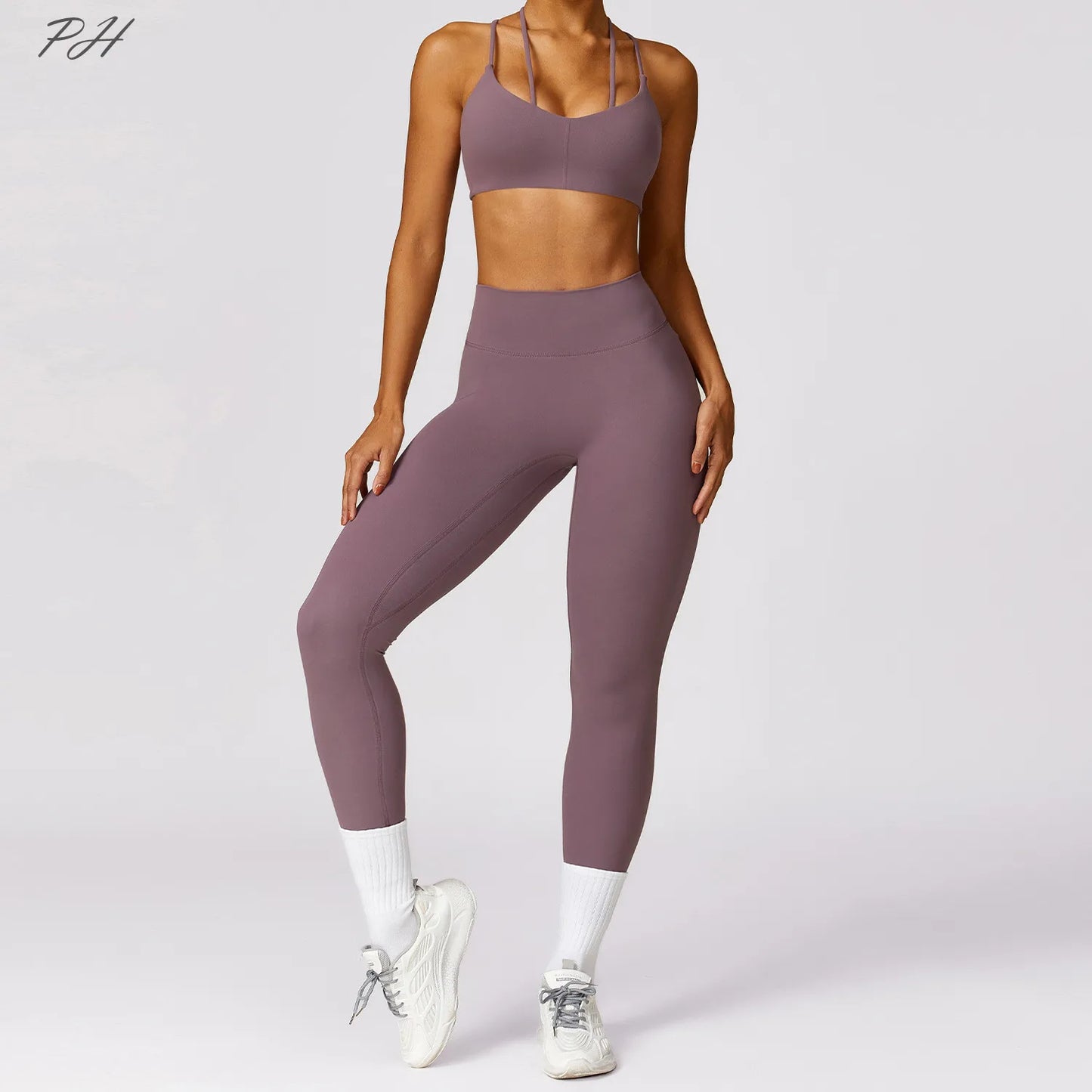 Two Piece Yoga Set Women Quick Dry Sportswear Gym Sports Suit Fitness Bra Outfits Leggings Elastic Running Sexy Workout Clothes