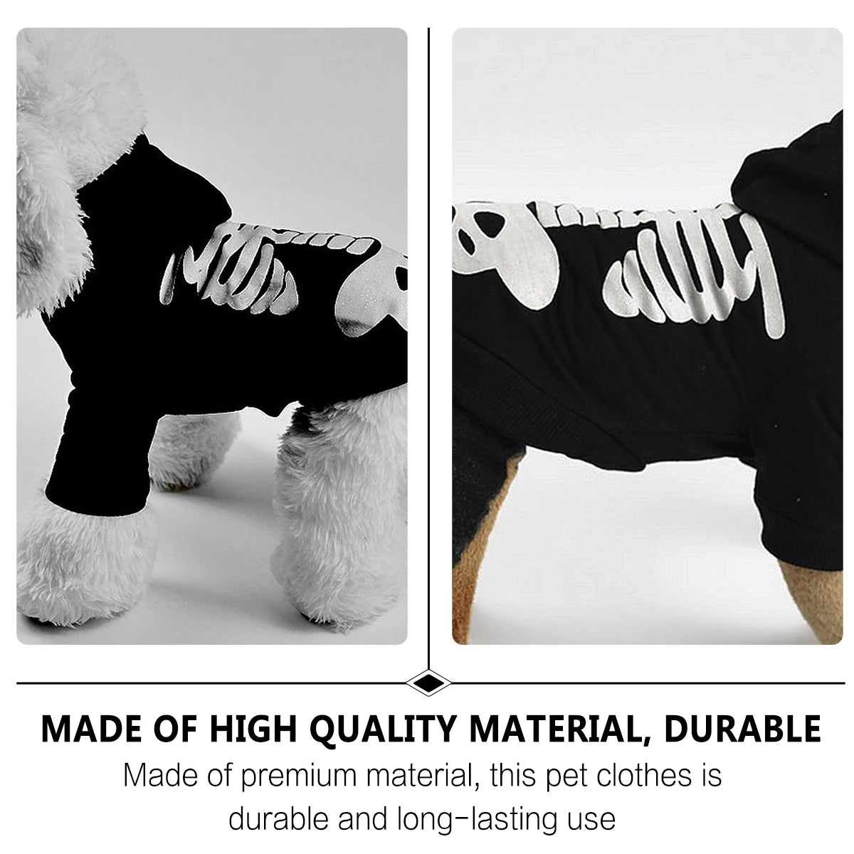 Halloween Dog Sweater Pet Costumes Dog's Clothes Garment Puppy Shirts Pjs for Large Dogs