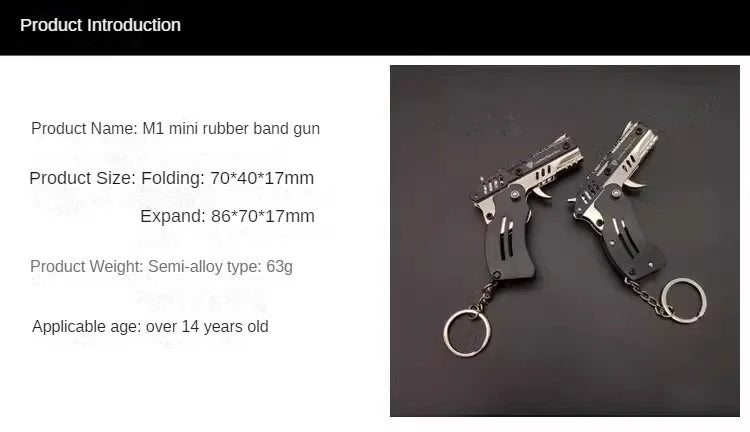 Quality Metal Model  Man Keychain Toy Gun Man Gifts Miniature Alloy Pistol Collection Toy Gift Pendant