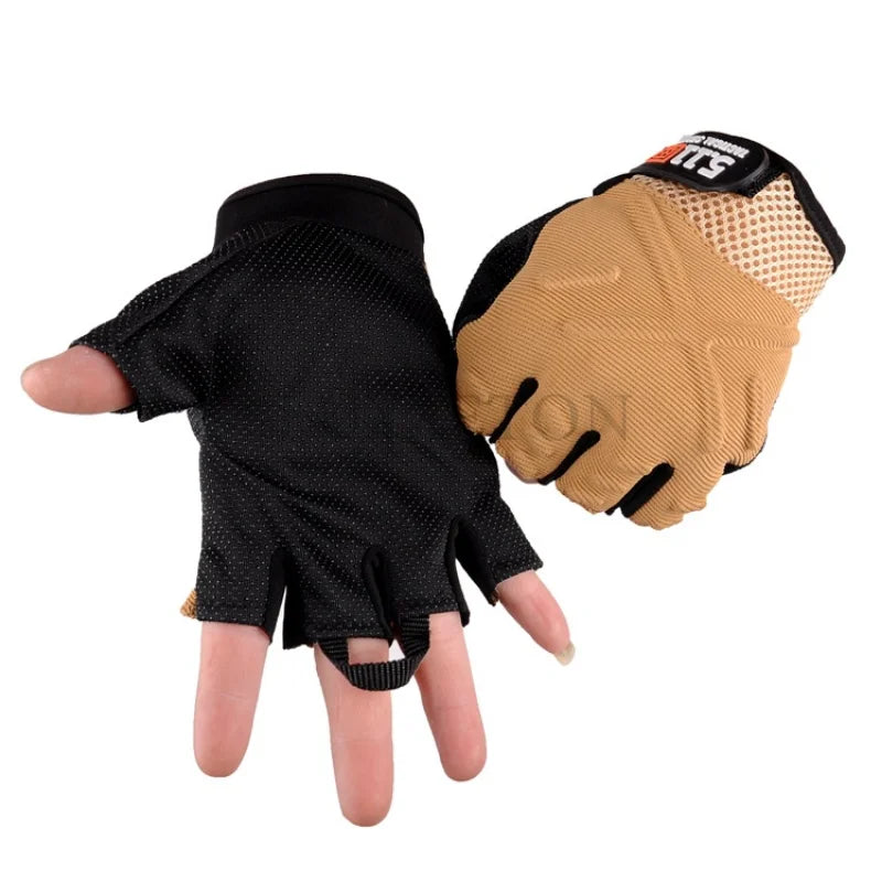 Tactical Gloves Anti-skid Combat Fighting Outdoor Sport Finger Mittens Men Fitness Gym Gloves