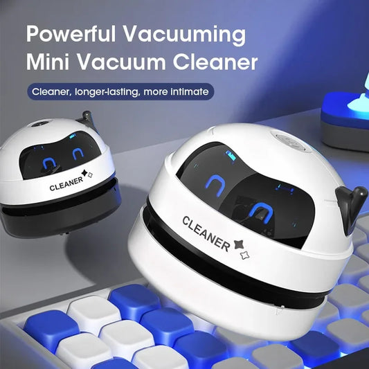 Mini Vacuum Cleaner Portable Desk Table Dust Vacuum USB Handheld Table Sweeper Hair Pencil Crumbs Cleaning Tool Vacuum Cleaner