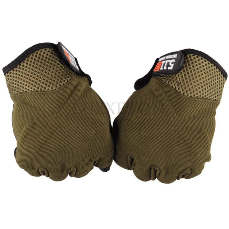 Tactical Gloves Anti-skid Combat Fighting Outdoor Sport Finger Mittens Men Fitness Gym Gloves