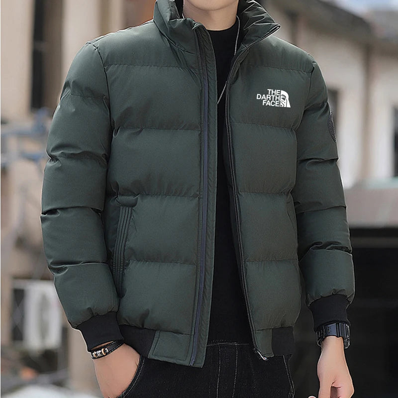 Herren Winterjacke und Mantel Baumwollmantel 2023 Neue Parkajacke Herren winddicht dick warm Herrenparka Europäische Größe XS-3XL