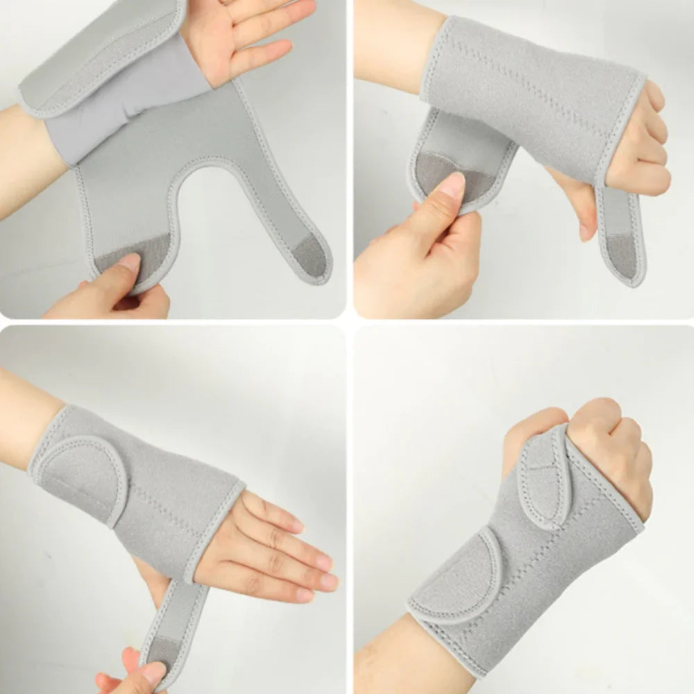 Wrist Support Belt Orthopedic Hand Brace Wrist Bandage Finger Splint Sprains Arthritis Carpal Tunnel Syndrome Brace Support Tool