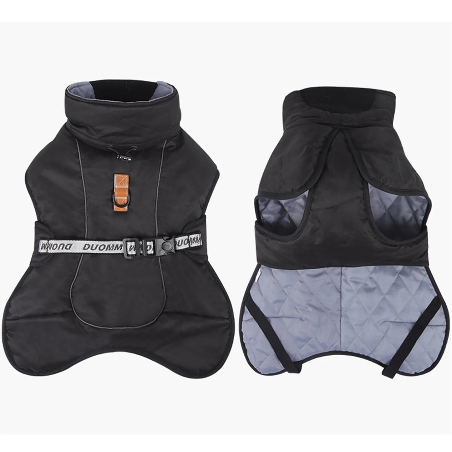 Dog Puppy Thermal Jackets Waterproof Dog Garment Thicken Coats for Medium and Large Size Dogs