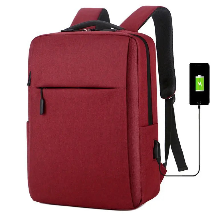 Business Backpack for Men Women Multifunctional Waterproof Laptop Bags with USB Charging Nylon Casual Rucksack School Bag