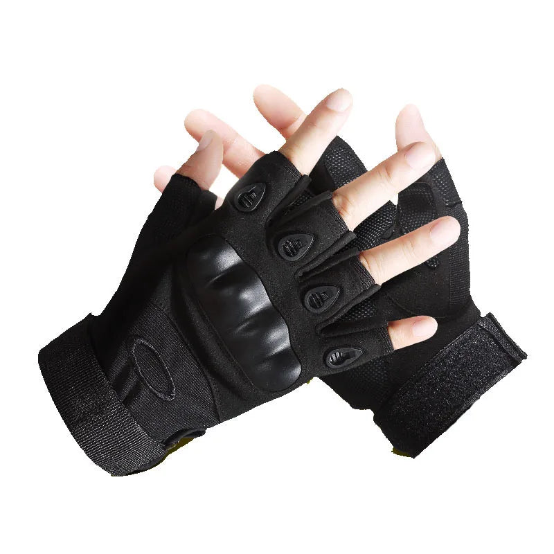 Outdoor Tactical Gloves Sport Half Finger Military Men Women Combat Shooting Hunting Fitness