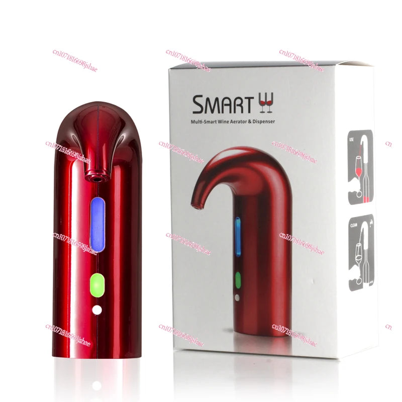 Charging Fast Smart Red Wine Wine Decanter Electric Oxygenation Red Light Magnetic Decanting Holiday Gifts