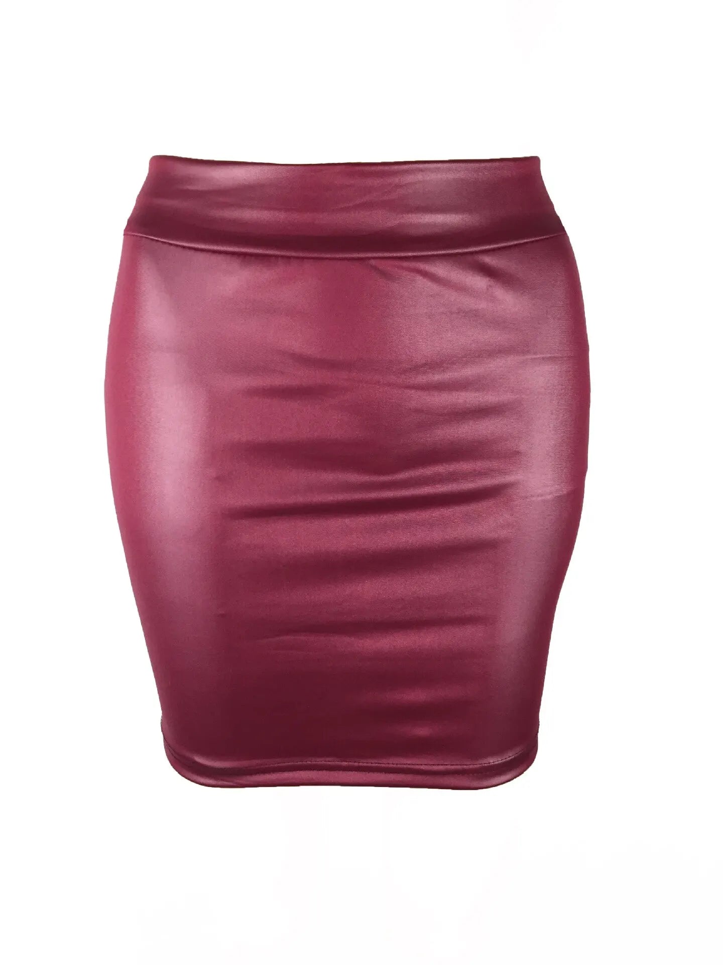 Women Summer Mini Skirts High-waist Slim Fittness Hip Pencil Skirts Vintage Bodycon Skirt Sexy Clubwear Ladies Office Clothing