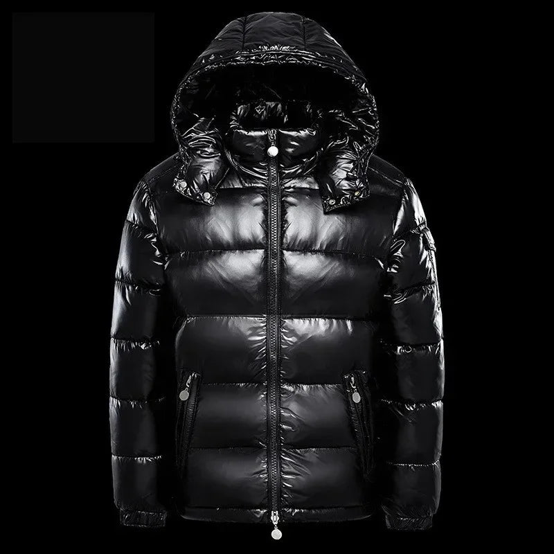 Brandneue Herren Winter Daunenjacke Mode Warme Daunenjacke mit Kapuze Qualität für Männer Männlicher Mantel Outwear