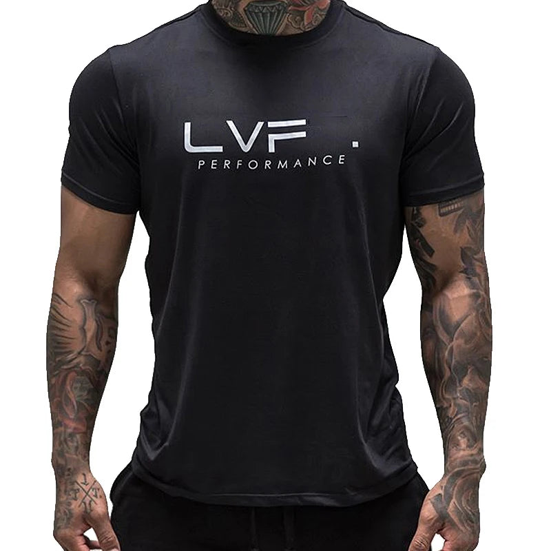 Men's Summer Gym Cotton Running T Shirt Fitness Tee Casual Short Sleeve t Shirt Training Sports Clothing Male Lightweight Tops