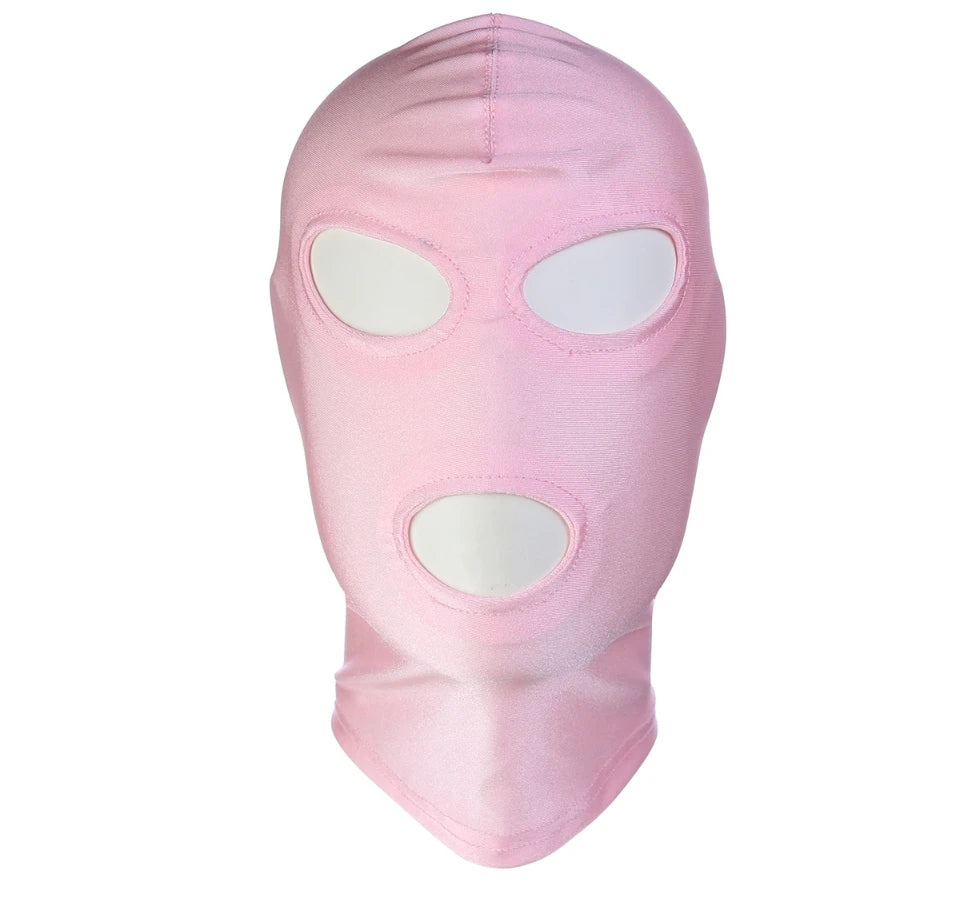 Standard Seamless Unisex Elastic Balaclava Cap Fetish Mouth Eyes Hoods For Halloween Cosplay Party Hat Tactical Face Mask Games