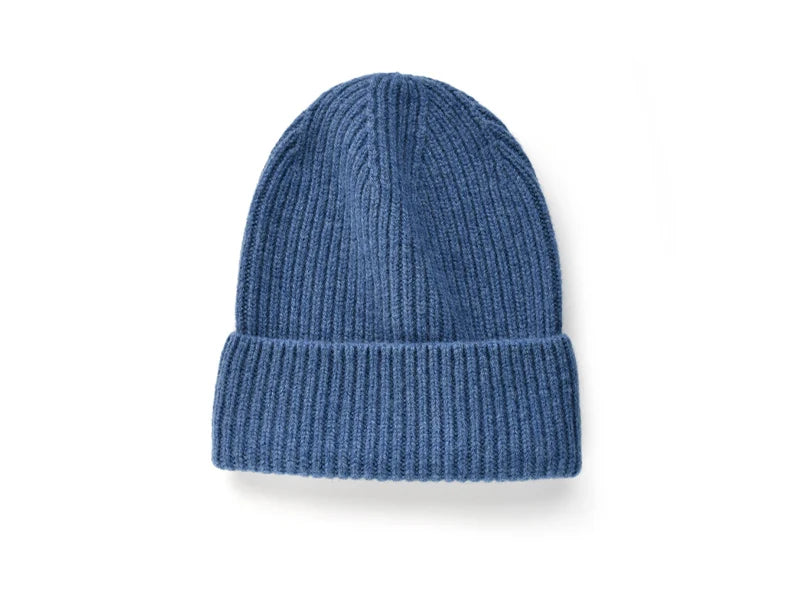 Solide Wollmütze Damen Herren Herbst Winter dicke warme gestrickte Wollmütze für Teenager Männer Beanie Weihnachtsgeschenke