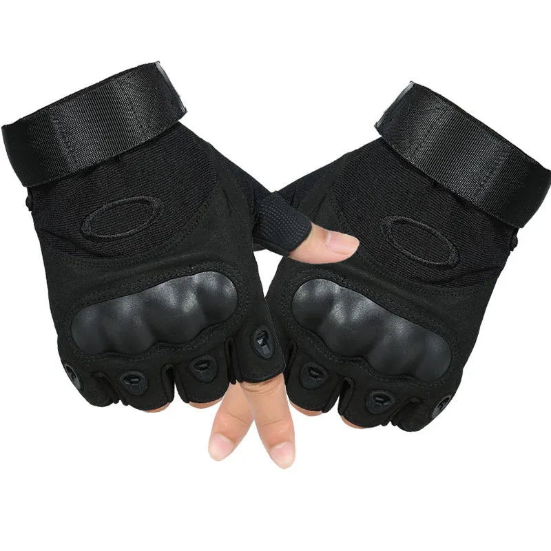 Outdoor Tactical Gloves Sport Half Finger Military Men Women Combat Shooting Hunting Fitness