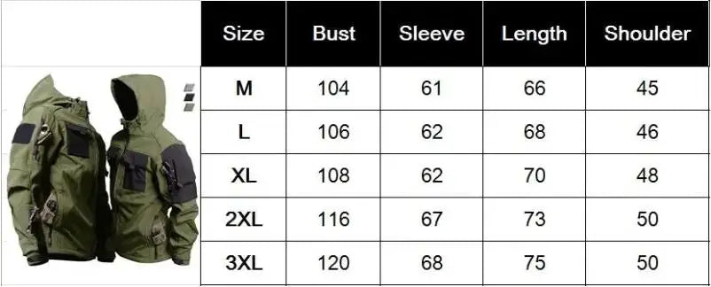 Winter Fleece Jacket Men Riding Outdoor Motorcycle Coats Tactical Multi-pocket Soft Shell Waterproof Windproof Warm Shark Skin