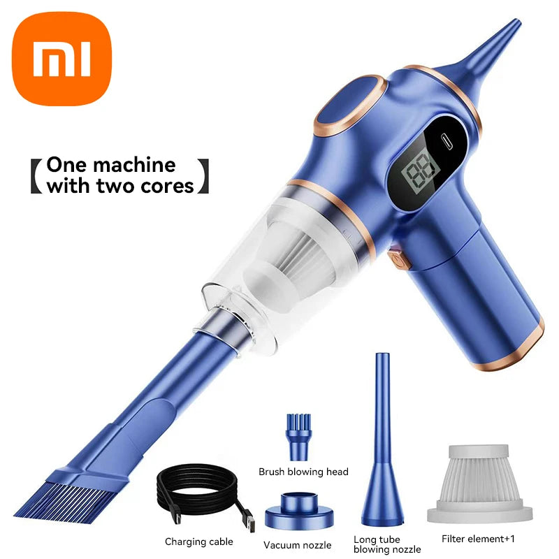 Xiaomi Car Vacuum Cleaner Handheld Vacuum Cleaner High Power Strong Suction Deep Cleaning Dry And Wet Home Car Vacuum Cleaner