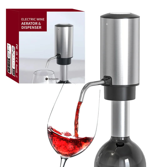 New intelligent electronic decanter for red wine electric fast wine separator European style creative pouring and sorting device