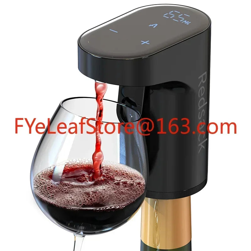 Promotion Gift Portable Electric Wine Dispenser with Built-in Aerator and Rechargeable Nozzle Wine Pourer Home