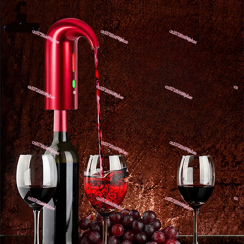 Charging Fast Smart Red Wine Wine Decanter Electric Oxygenation Red Light Magnetic Decanting Holiday Gifts