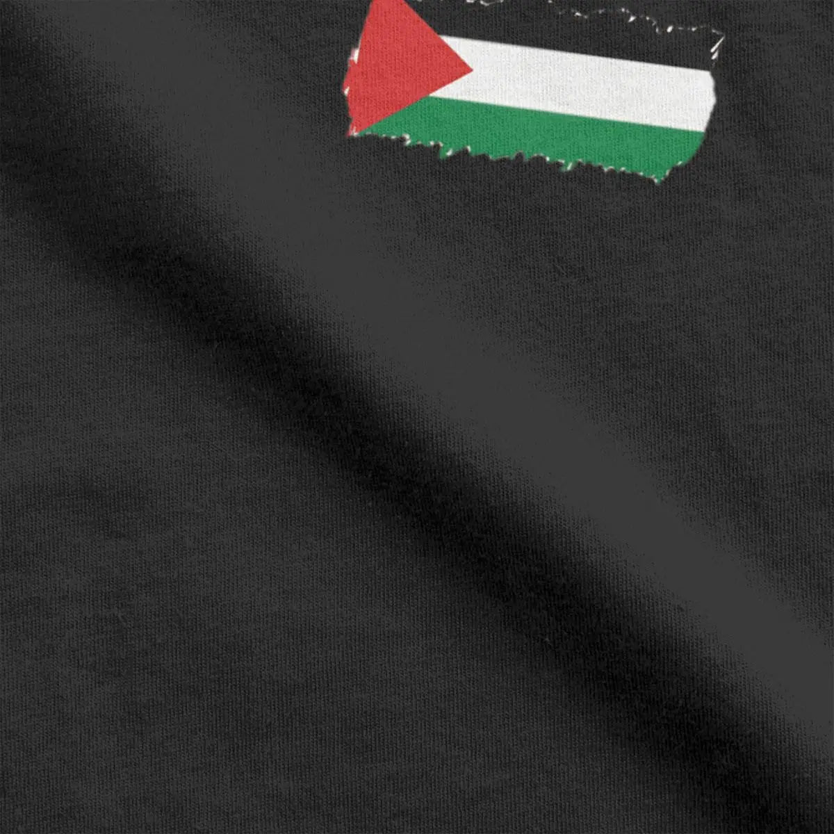 Palestine Flag T-Shirts for Men Novelty Cotton Tee Shirt Crewneck Short Sleeve T Shirt Unique Clothes