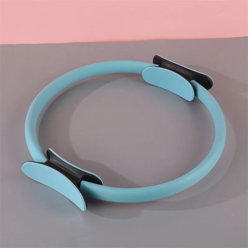 Yoga Fitness Ring Circle Pilates Women Girl Exercise Home Resistance Elasticity Yoga Ring Circle Gym Workout Pilates Accessories