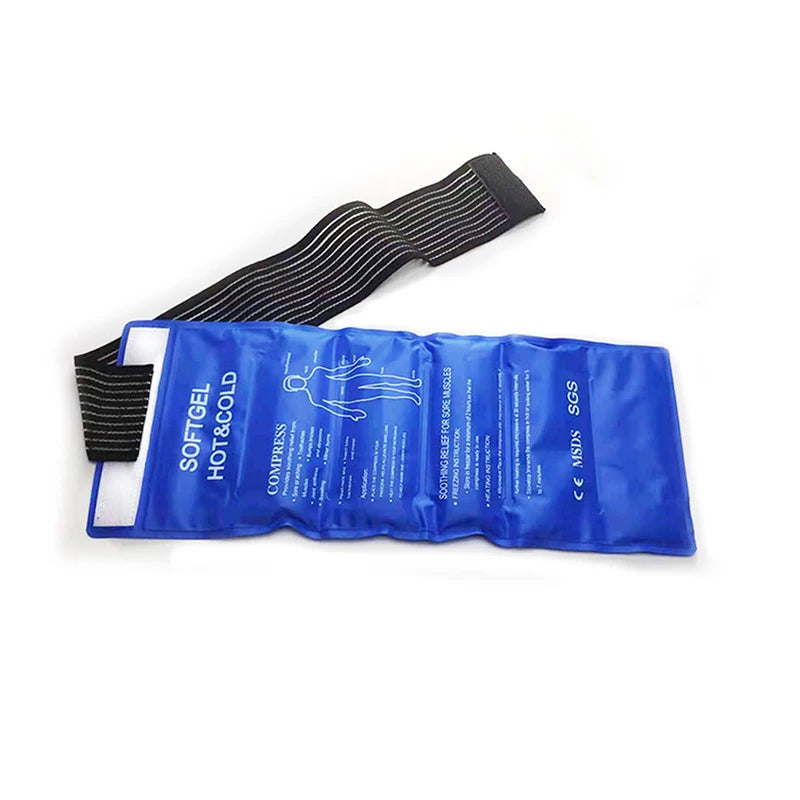 1PCS Reusable Hot Cold Gel Pack for First Aid Sports Muscle Pain Ice Heat Pad