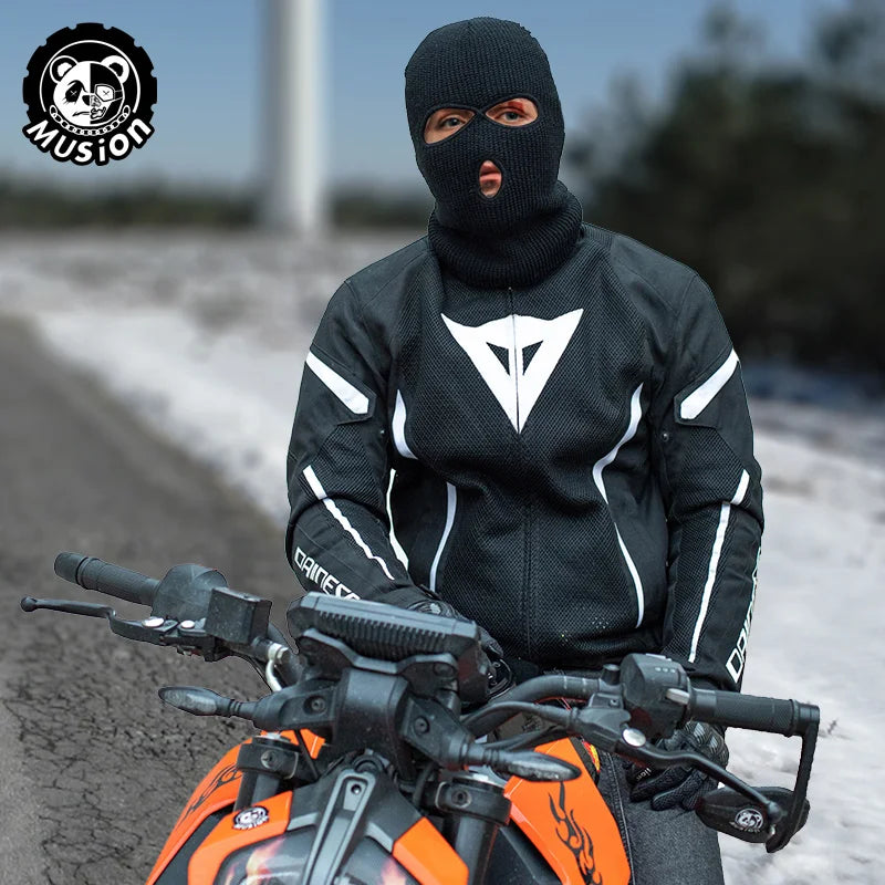 Musion 3 Holes Robber Mask Balaclava Dust Proof Ninja Mask Elastic Cycling Mask Motorcycle Balaclava Penutup Muka Toping Muka