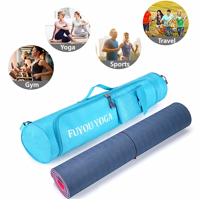 Fitness Sports Yoga Mat Bag Multifunction Pocket Yoga Carrier Knapsack Large Capacity Storage Yoga Mat Holder Fitness Hot Sale