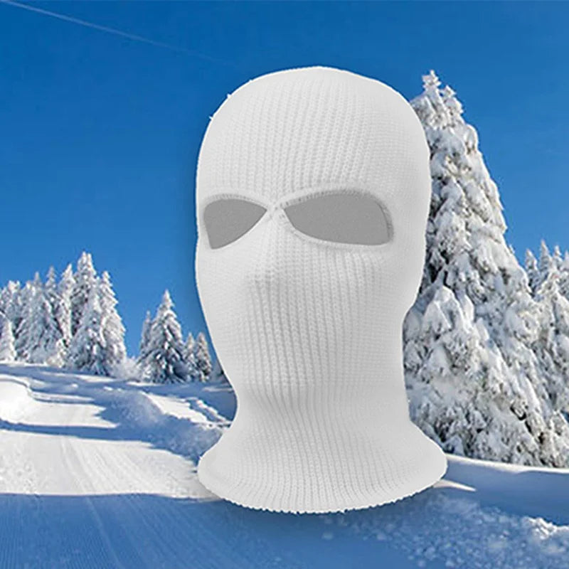 2020 Winter Warm Ski Cycling 3 Hole Balaclava Hood Cap Full Face Mask Outdoor Hiking Warm Face Mask Windproof Winter Hats for