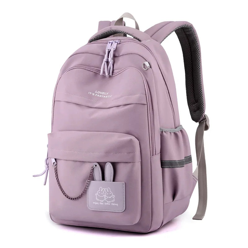 girls school bag for kids purple school backpack for girls children pink bookbag primary students gift large capacity backpack