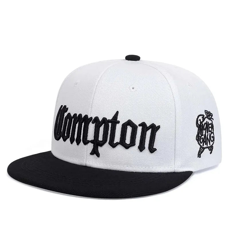 New COMPTON CAP Street Dance Snapback Hat Hip Hop Headwear for Men Women Adult Outdoor Casual Sun Baseball Cap