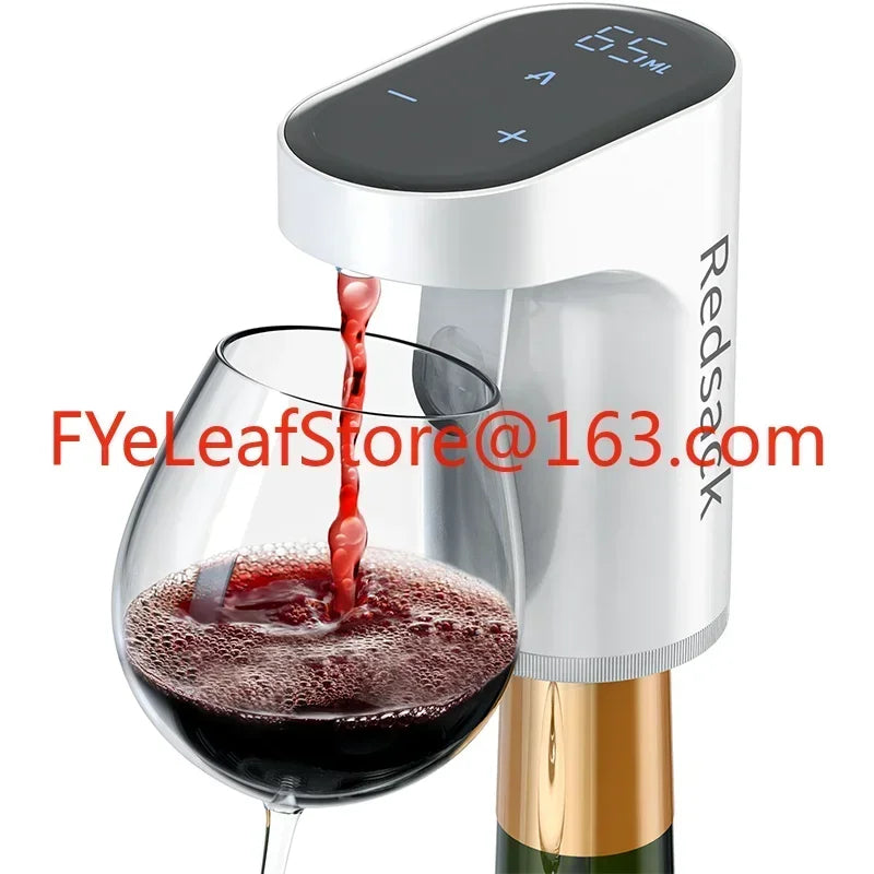 Promotion Gift Portable Electric Wine Dispenser with Built-in Aerator and Rechargeable Nozzle Wine Pourer Home