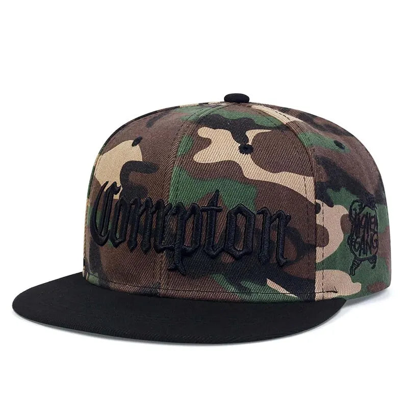 New COMPTON CAP Street Dance Snapback Hat Hip Hop Headwear for Men Women Adult Outdoor Casual Sun Baseball Cap