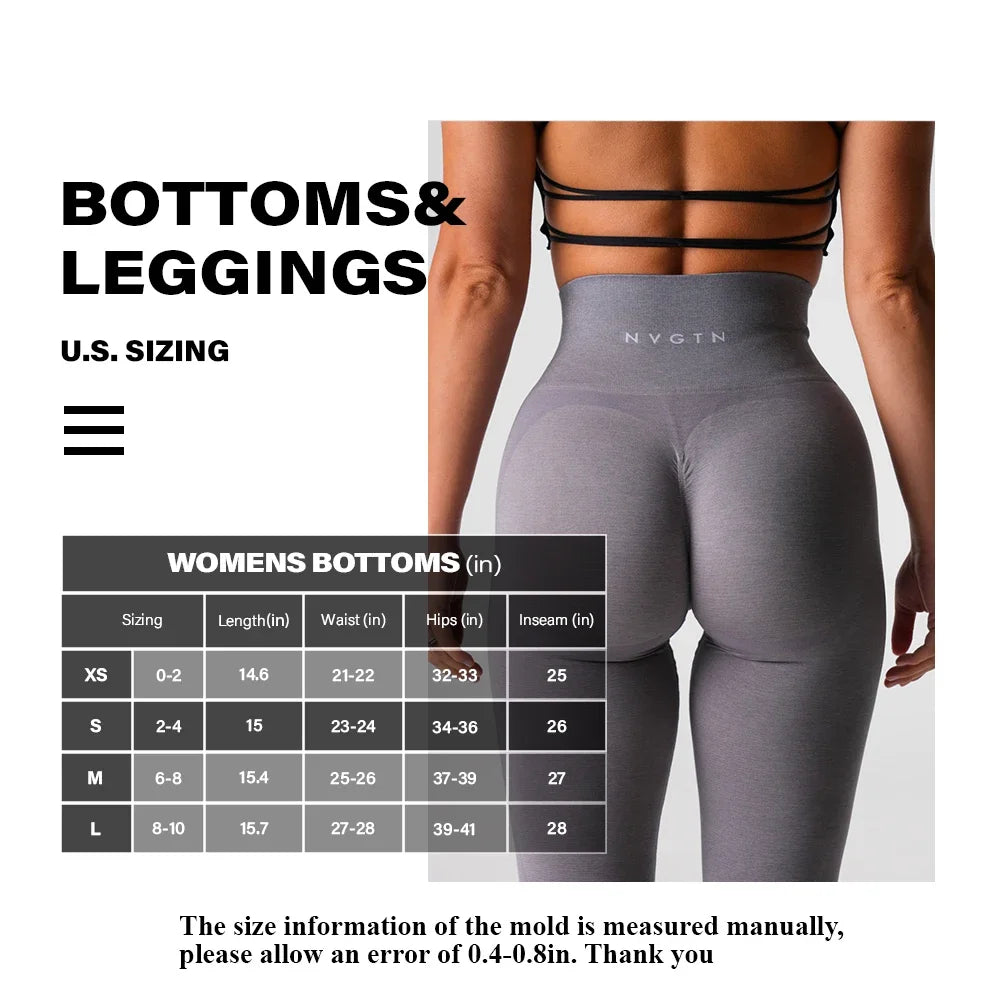 NVGTN Seamless Spandex Contour 2.0 Seamless Leggings Women Soft Workout Tights Fitness Outfits Yoga Pants High Waisted Gym Wear