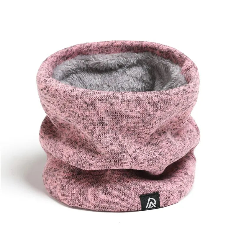 Unisex Massiver Kaschmir Plüsch Warmer Winter Ring Schal Frauen Männer Gestrickte Vollgesichtsmaske Snood Halstücher Bufanda Dicker Schalldämpfer Neu