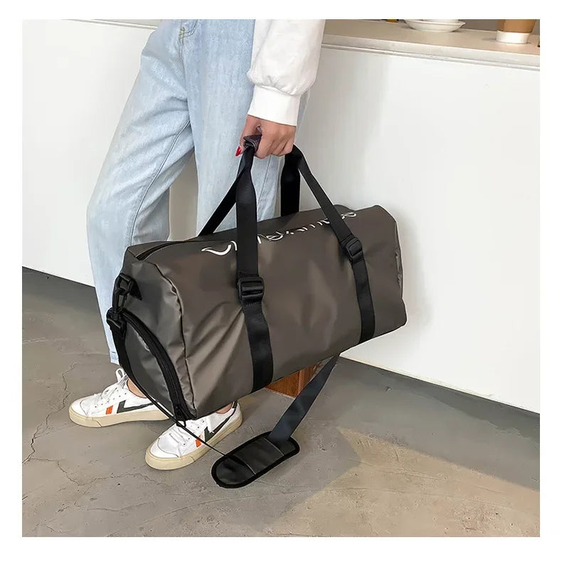 Gym Bag Waterproof Sports Fitness Bag Men Women Travel Duffels Bags Outdoor Yoga Sports Portable Bags Large Capacity Backpack