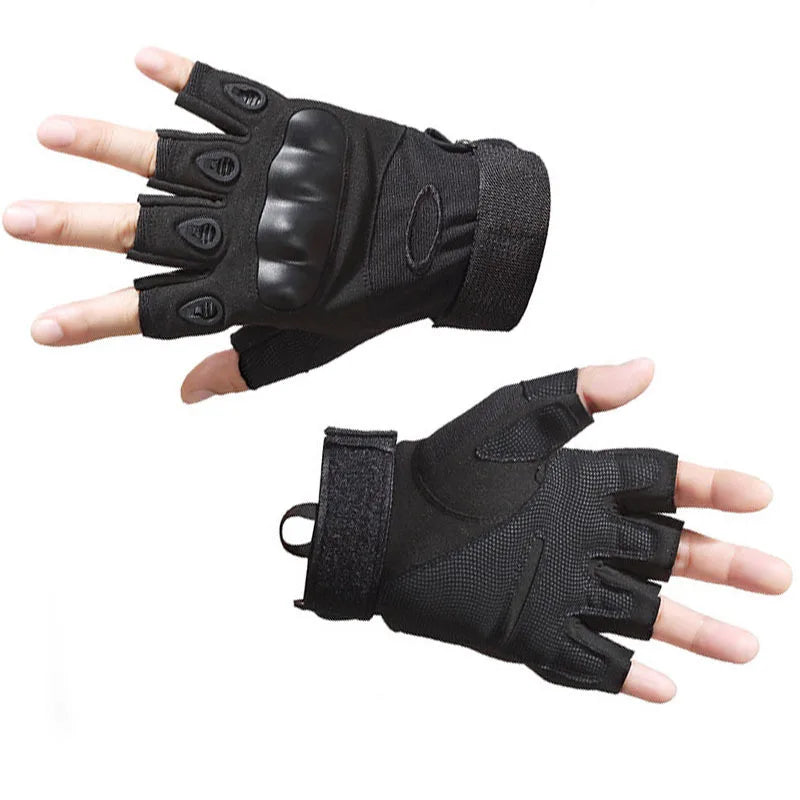 Outdoor Tactical Gloves Sport Half Finger Military Men Women Combat Shooting Hunting Fitness