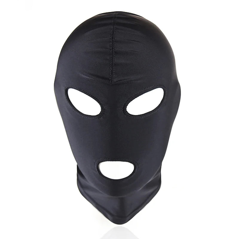 Standard Seamless Unisex Elastic Balaclava Cap Fetish Mouth Eyes Hoods For Halloween Cosplay Party Hat Tactical Face Mask Games