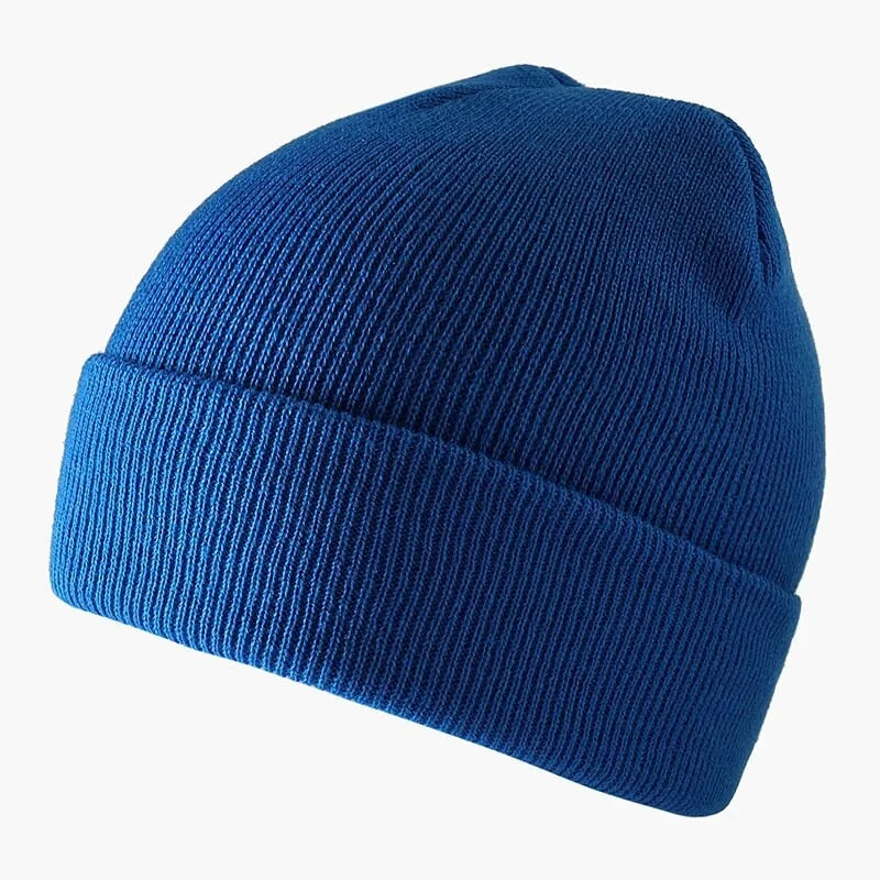 Ribbed Knitted Fisherman Beanie Hat