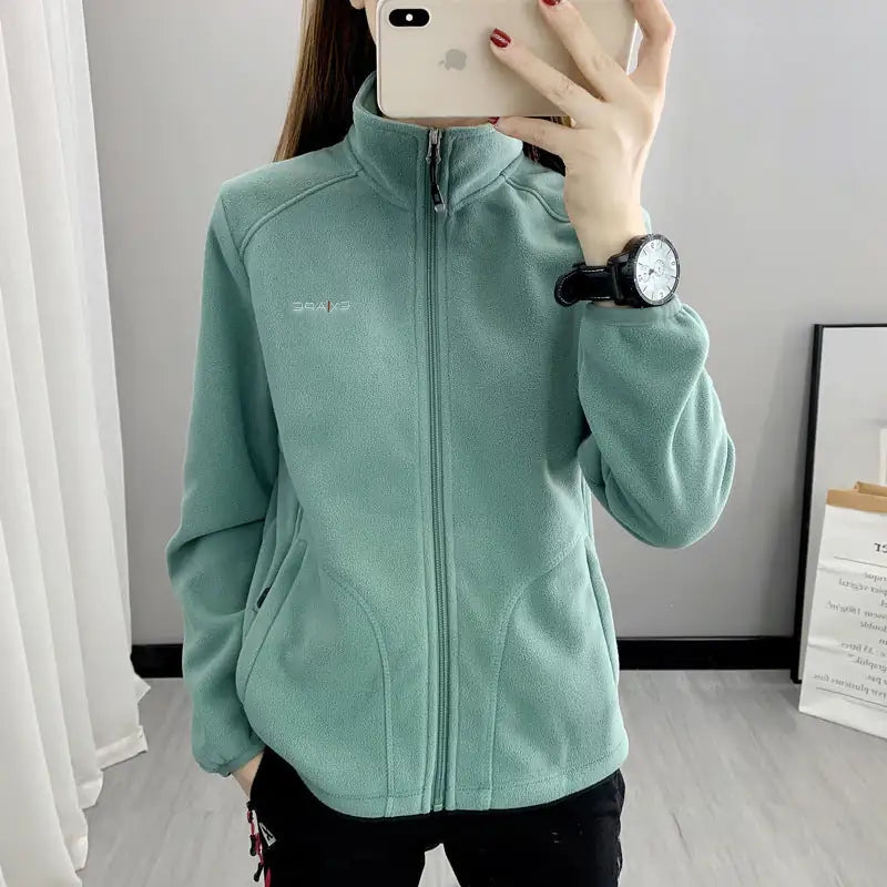 Casual Thickening Polar Fleece Shell Jacket