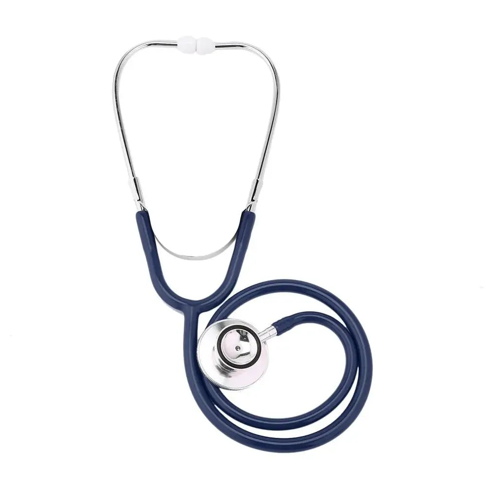 Double-Sided Stethoscope Single Tube Doctors Nurse Medical Professional Cardiology Stethoscope Alloy Chestpiece Health Care