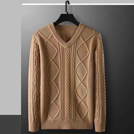 Men's Thickened Thermal Base Sweater