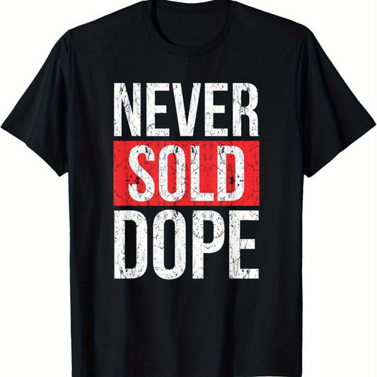 Never Sold Drugs Rap Block Rap Gift T-shirt