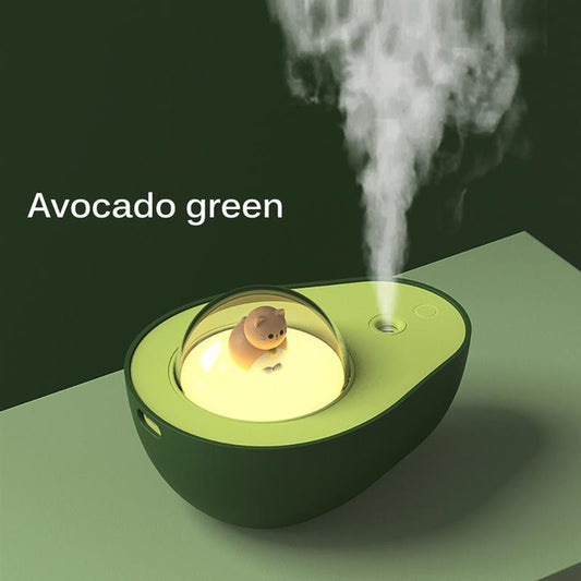 Avocado Mini Spray Luftbefeuchter USB Lade Nacht Licht Tragbare Nebel Sprayer Für Home Auto