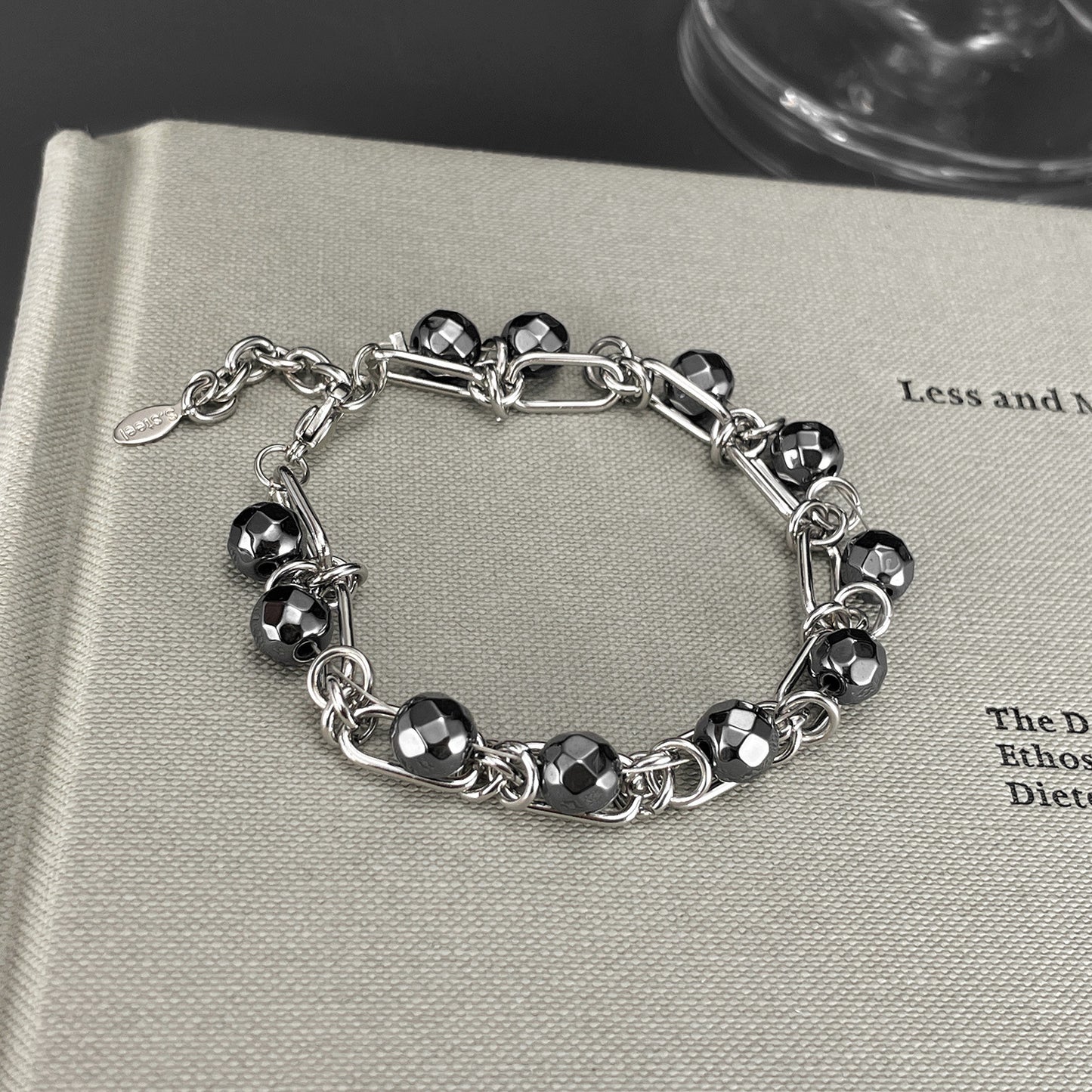 Niche Design Bracelet Stainless Steel Double Layer