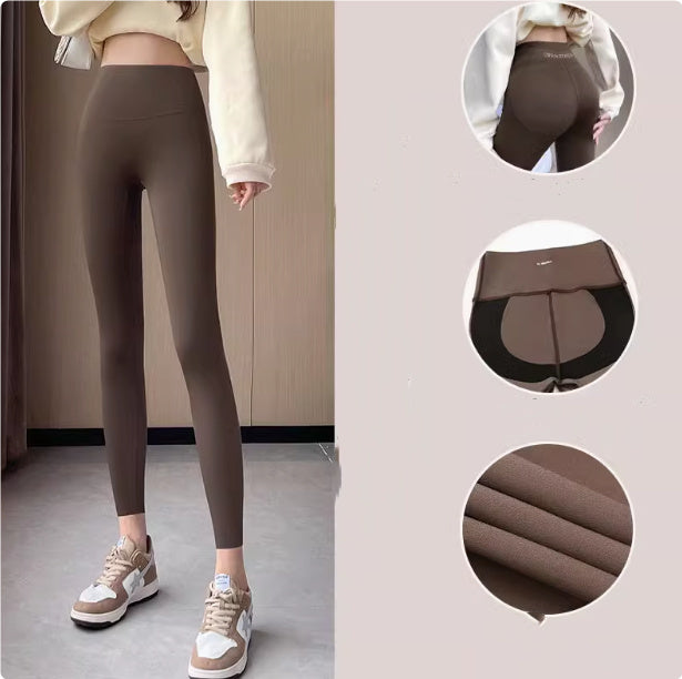 Leggings aus Lammfleece für Damen