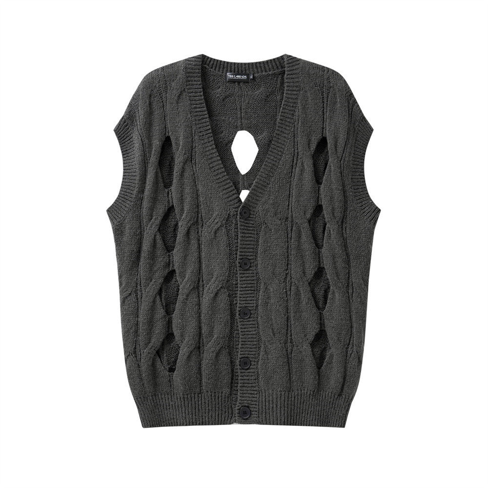 Loose Casual Sweater Vest Vest Coat