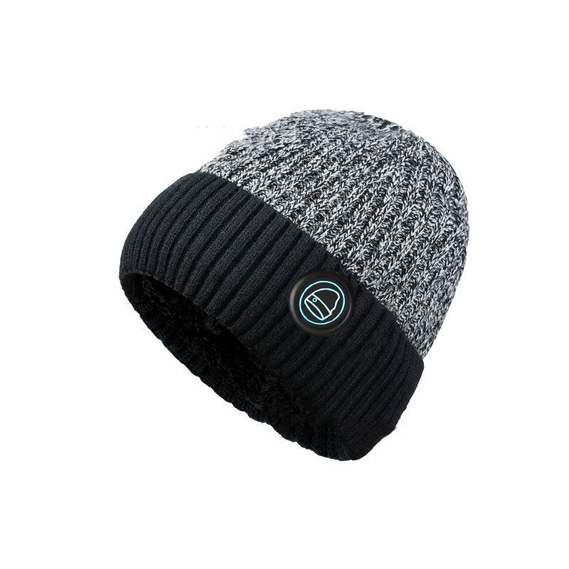 Winter Outdoors Ski Heating Hat Fleece-lined Heating Cap