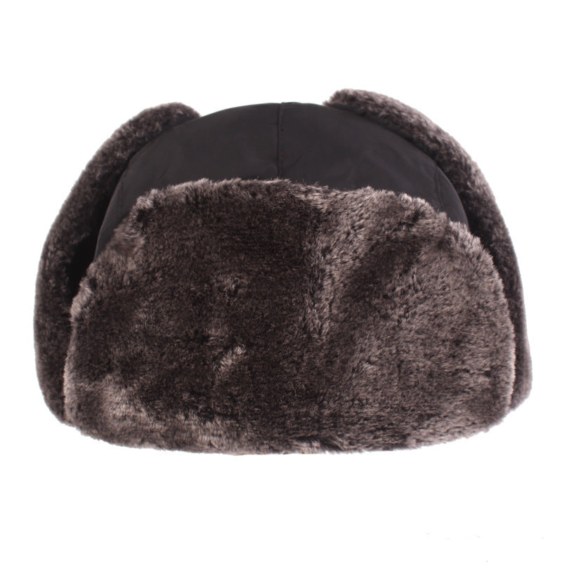 Men's Thickened Plus Velvet Ear Protection Hat