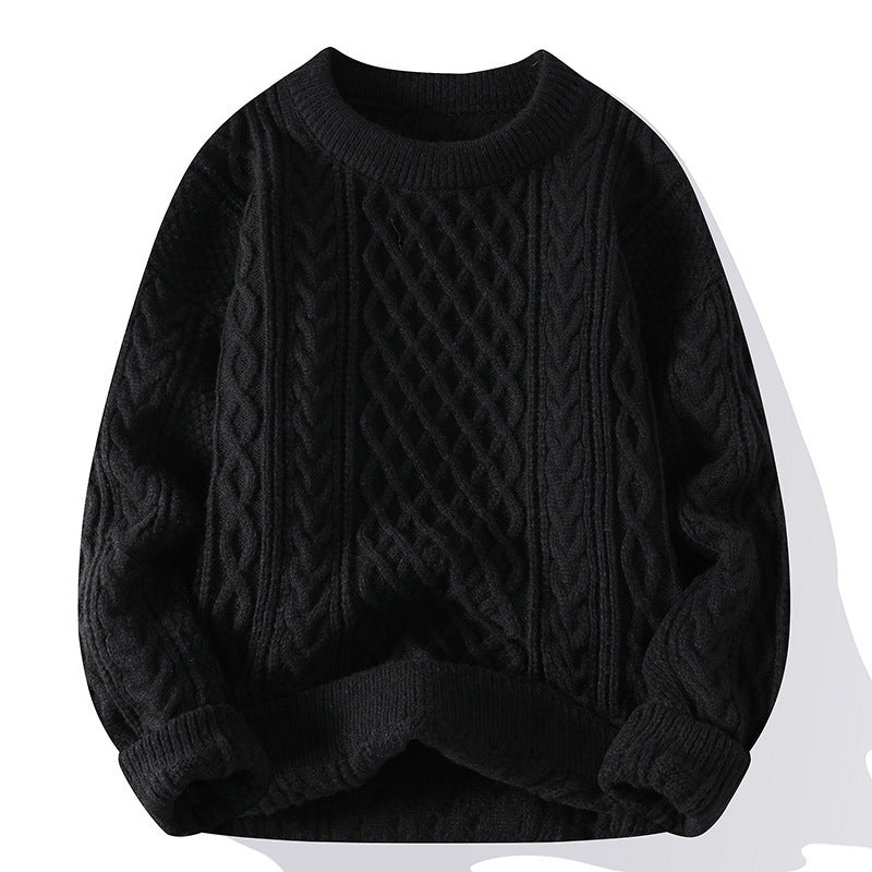 Fashion Personalized Twist Knitwear Men